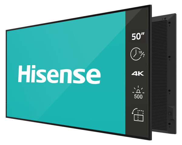 HISENSE 50 inča 50GM50D 4K UHD 500 nita Digital Signage Display - 187 Operation  IT KOMPONENTE I PERIFERIJA