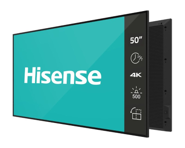 HISENSE 50 inča 50DM66D 4K UHD 500 nita Digital Signage Display - 247 Operation  IT KOMPONENTE I PERIFERIJA