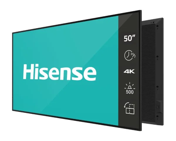 HISENSE 50 inča 50DM66D 4K UHD 500 nita Digital Signage Display - 247 Operation  IT KOMPONENTE I PERIFERIJA