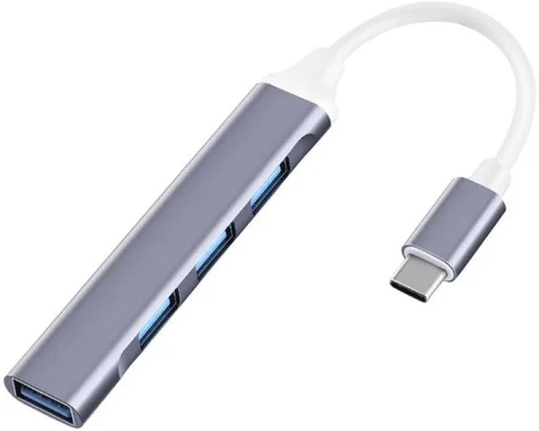 E-GREEN USB 3.1 tip C - HUB 4port USB 3.0 crni  IT KOMPONENTE I PERIFERIJA