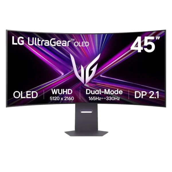 LG 45GX950A-B Monitor 44.5'' OLED 5120x2160 330Hz (45GX950A-B.AEU)  MONITORI