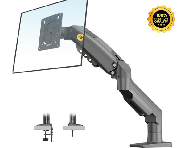 NORTH BAYOU F80 stoni nosač za monitor mat crni 17-30 inča  MONITORI