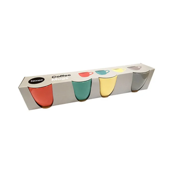 Set keramičkih šolja Coffee 4-1 Texell TCM-S378 POKUĆSTVO