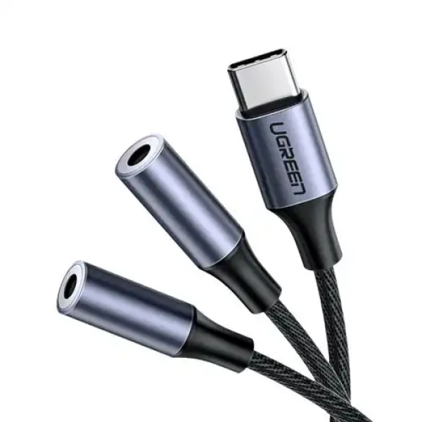 UGREEN USB-C M. na 2 x Audio 3.5mm F. 25cm IT KOMPONENTE I PERIFERIJA