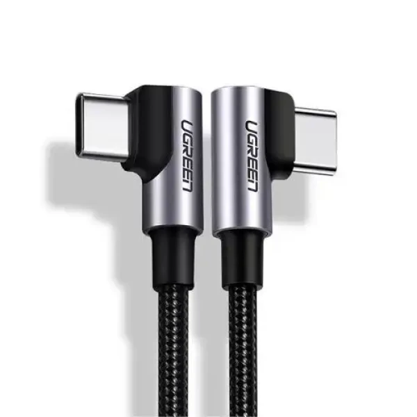 UGREEN US323 ugaoni Data Kabl USB-C 2.0 na USB-C 2.0 3A MOBILNI TELEFONI I TABLETI