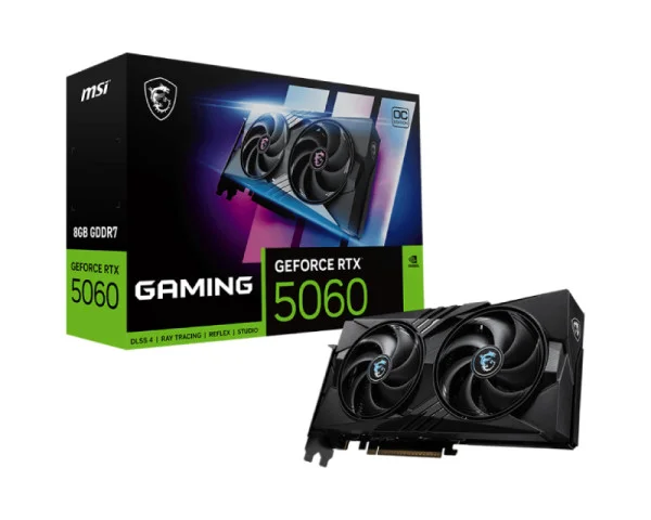 MSI GeForce RTX 5060 GAMING 8GB 28bit RTX 5060 8G GAMING OC grafička karta IT KOMPONENTE I PERIFERIJA