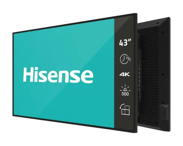 HISENSE 43 inča 43DM66D 4K UHD 500 nita Digital Signage Display - 247 Operation  IT KOMPONENTE I PERIFERIJA