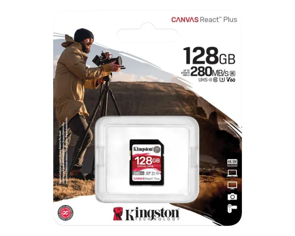 KINGSTON Memorijska kartica SDR2V6128GB 128GB SDXC UHS-II 280R150W U3 V60  IT KOMPONENTE I PERIFERIJA