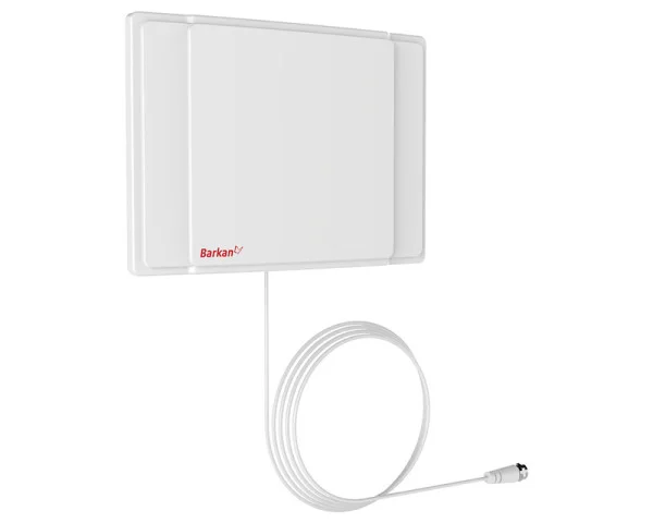BARKAN AF40P.W HDTV Flat TV Antenna 65 km  TV, AUDIO,VIDEO