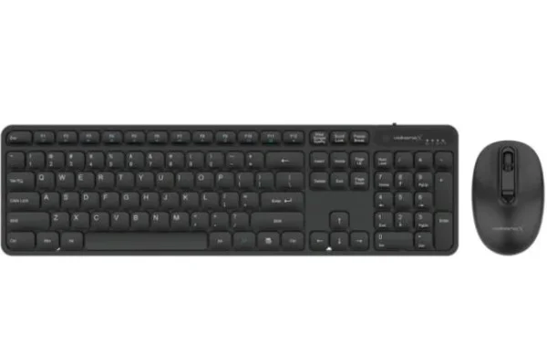 VolkanoX Tastatura + miš Wireless Garnet VKX-20008-BK, US crna IT KOMPONENTE I PERIFERIJA