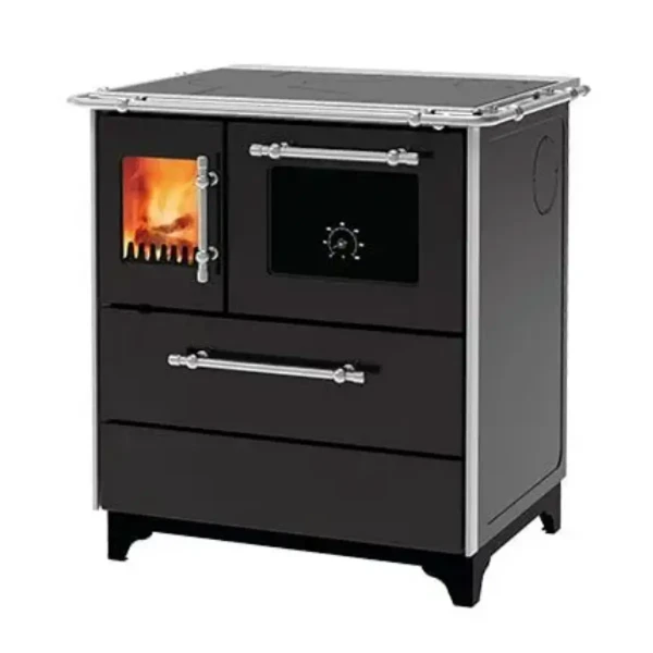 Šporet na čvrsto gorivo Alfa Plam 70 DONNA ECO, antracit, levi GREJANJE I KLIMATIZACIJA