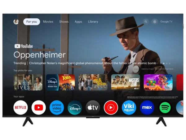 TCL Televizor 75P7K QLED 75'' 4K UHD 60Hz Google TV crna TV, AUDIO,VIDEO