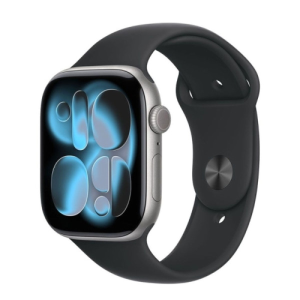 Apple Watch S11 GPS 46mm Space Grey Aluminium Case with Black Sport Band - ML mev44rka MOBILNI TELEFONI I TABLETI