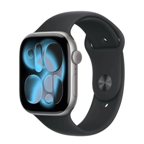 Apple Watch S11 GPS 46mm Space Grey Aluminium Case with Black Sport Band - ML mev44rka MOBILNI TELEFONI I TABLETI