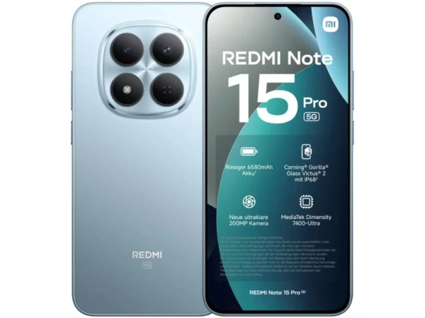 Xiaomi Redmi Note 15 Pro 5G 8GB 256GB plava (MZB0M05EU)  MOBILNI TELEFONI I TABLETI