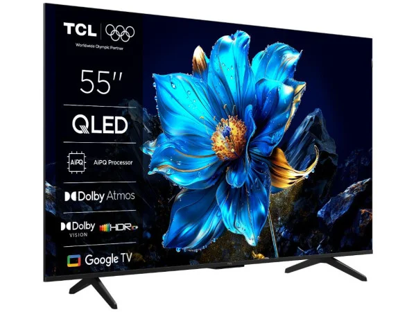 TCL Televizor 55P7K QLED 55'' 4K UHD 60Hz Google TV crna TV, AUDIO,VIDEO