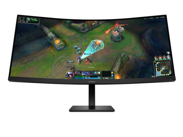 HP Monitor Omen 34c Gaming 34'' VA zakrivljen 1500R 3440x1440 180Hz 1ms (AV4C1E9)  MONITORI