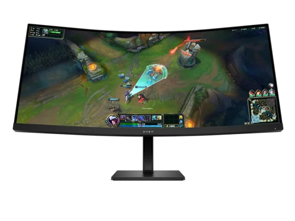 HP Monitor Omen 34c Gaming 34'' VA zakrivljen 1500R 3440x1440 180Hz 1ms (AV4C1E9)  MONITORI