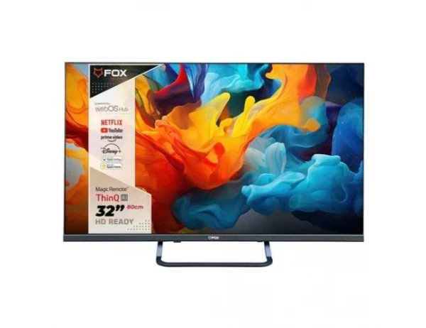 Fox 32WOS651C Smart, LED, HD Ready, 32''(81cm), DVB-C, DVB-T-T2-S-S2 TV, AUDIO,VIDEO