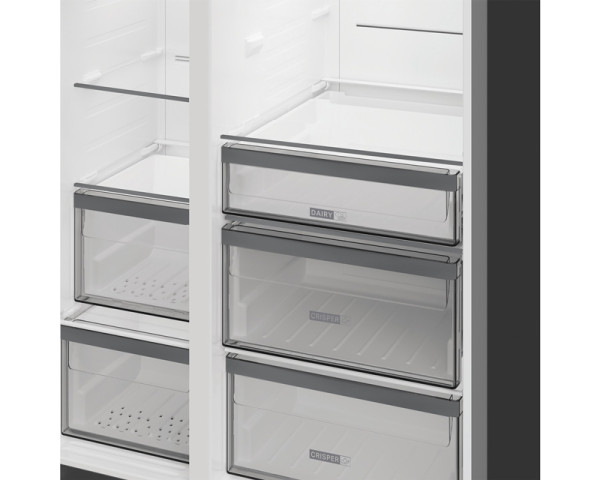 WHIRLPOOL WHG2 6574W XK5E side by side kombinovani frižider  BELA TEHNIKA