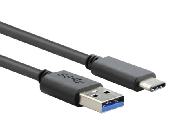 E-GREEN Kabl 3.0 USB A - USB 3.1 tip C MM 2m crni  IT KOMPONENTE I PERIFERIJA