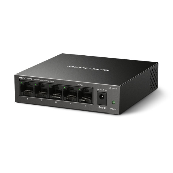 MERCUSYS MS105GS(UN) 5-Port Gigabit Desktop Switch  IT KOMPONENTE I PERIFERIJA