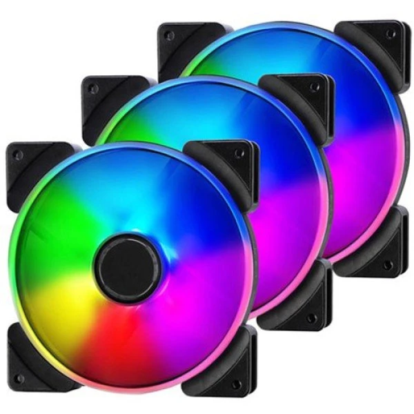 Fractal Ventilator  3-Pack Design Prisma AL-14 ARGB PWM, FD-FAN-PRI-AL14-PWM-3P IT KOMPONENTE I PERIFERIJA