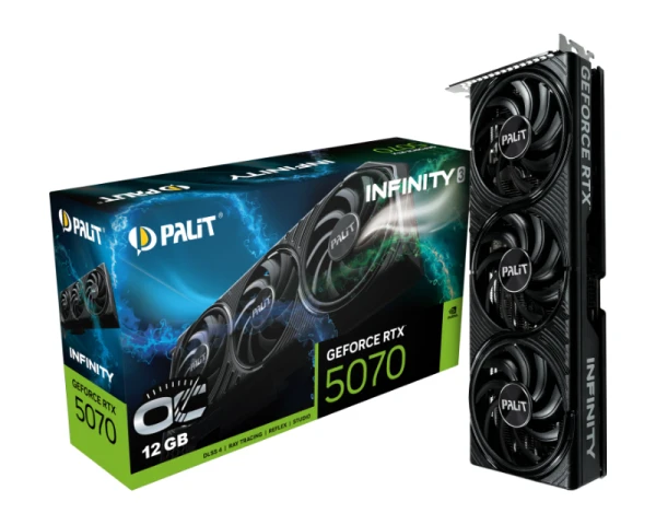 PALIT nVidia GeForce RTX 5070 12GB 192bit RTX5070 Infinity 3 OC 12GB grafička karta IT KOMPONENTE I PERIFERIJA