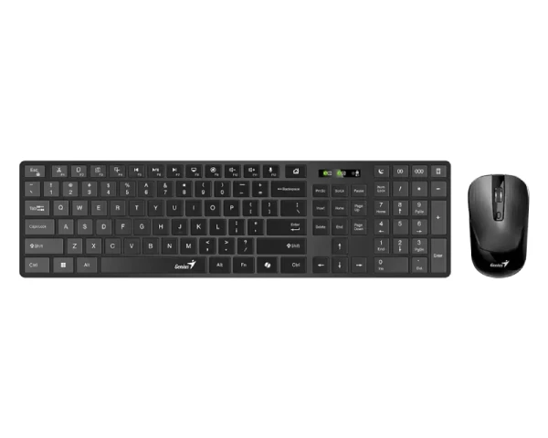 GENIUS SlimStar 8250 Wireless USB US crna tastatura+ miš  IT KOMPONENTE I PERIFERIJA