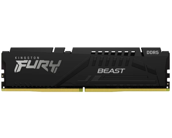 KINGSTON DIMM DDR5 32GB 6400MTs KF564C32BBE-32 FURY Beast Black EXPO  IT KOMPONENTE I PERIFERIJA