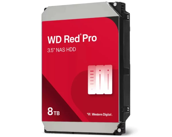 WD 8TB 3.5 inča SATA III 256MB 7.200 WD8005FFBX Red Pro hard disk IT KOMPONENTE I PERIFERIJA