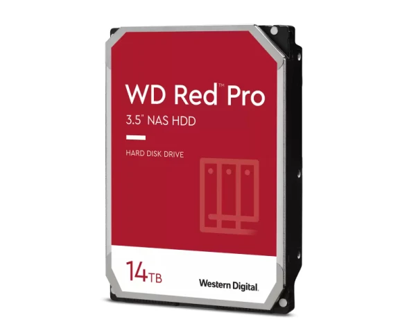 WD 14TB 3.5'' SATA III 512MB 7200rpm WD142KFGX Red Pro hard disk IT KOMPONENTE I PERIFERIJA