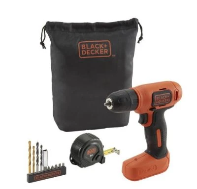Black + Decker aku bušilica set  BDCD8GPA BAŠTA, BAZENI I ALATI