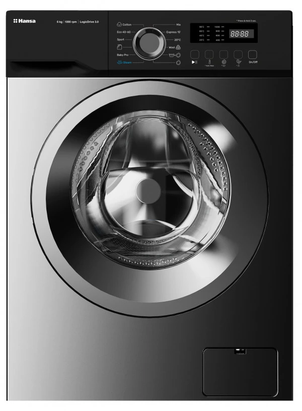 Hansa WHS6100D2BSS Mašina za pranje veša BELA TEHNIKA