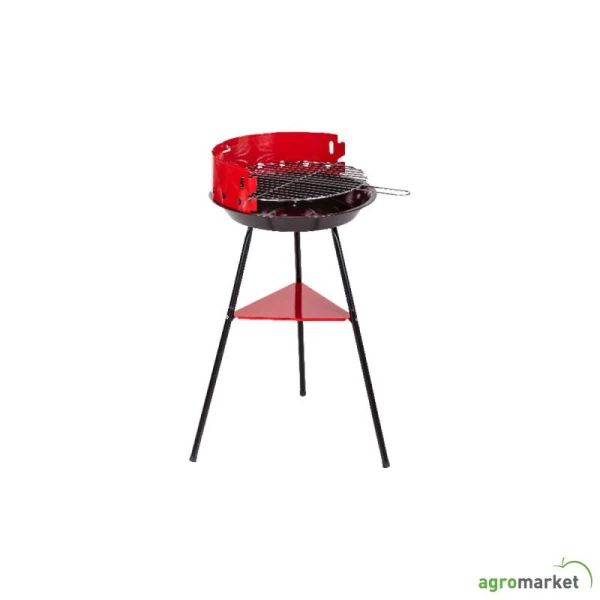 Agromarket Roštilj čelični sa 3 nogara I pregradom BC0016C BAŠTA, BAZENI I ALATI
