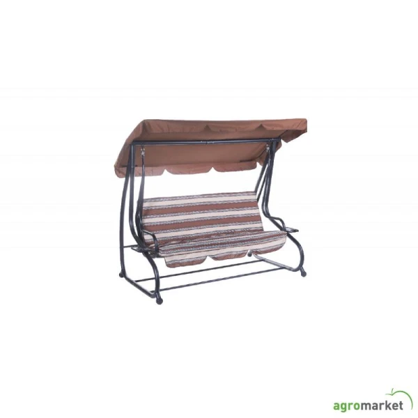 Green bay Baštenska ljuljaška trosed plavo  braon Santorini (Middle) BAŠTA, BAZENI I ALATI