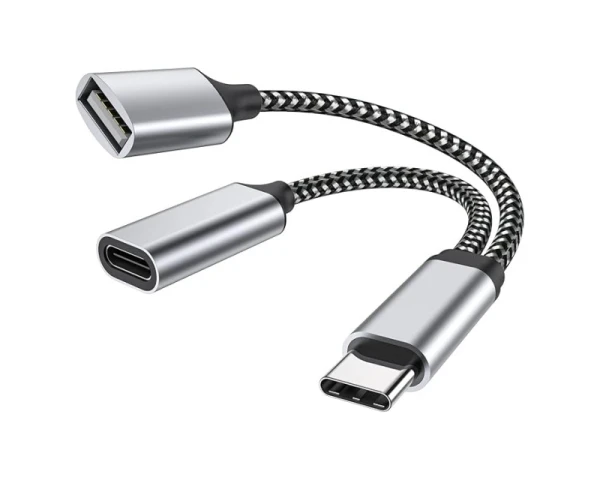 FAST ASIA Adapter Tip C na Tip C (z) + USB (z)  IT KOMPONENTE I PERIFERIJA