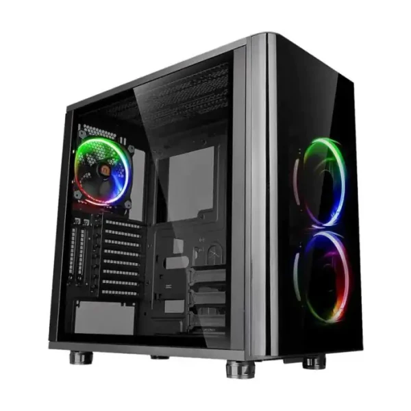 Thermaltake Kucište VIEW 31TG Mid Tower ATX Micro ATX Mini ITX bez napajanja kaljeno staklo RGB crna (90308)  IT KOMPONENTE I PERIFERIJA