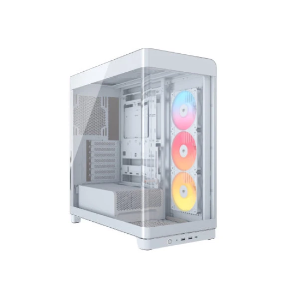 Corsair Kućište FRAME 4500X RS-R ARGB Panoramic Glass Beli, CC-9011315-WW IT KOMPONENTE I PERIFERIJA