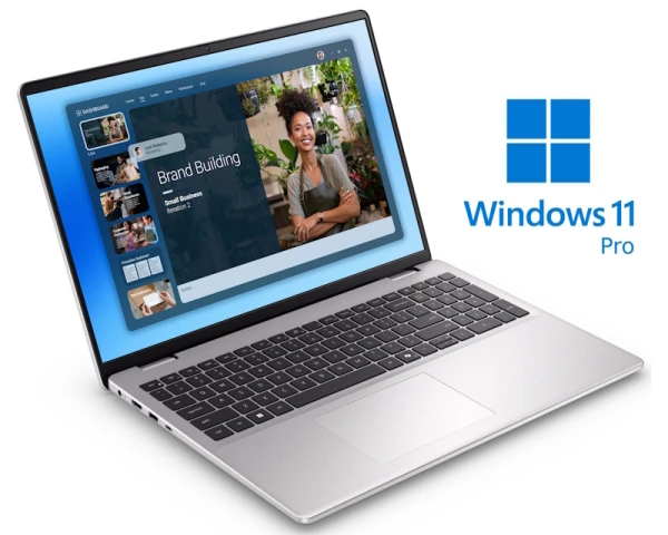 DELL 16 DC16251 16 inch FHD+ 300nits Core 7 150U 16GB 512GB SSD Backlit FP Win11Pro metalni silver laptop  LAPTOP  I DESKTOP RAČUNARI