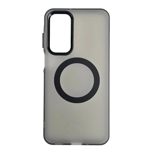 Silikonska futrola Magsafe FLURO COLOR Samsung A16 CRNA MOBILNI TELEFONI I TABLETI