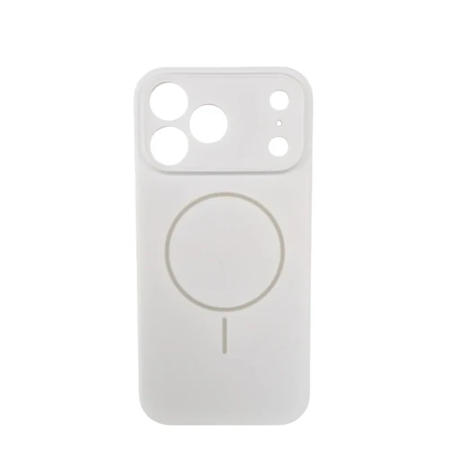 Silikonska futrola Magsafe LUX Iphone 17 PRO BELA MOBILNI TELEFONI I TABLETI
