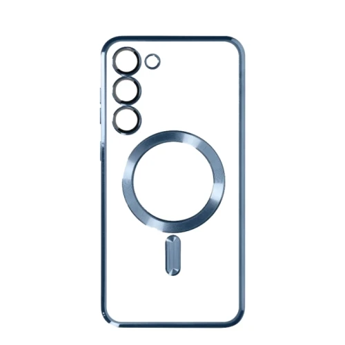 Silikonska futrola Magsafe SAMSUNG S25 Edge PLAVA MOBILNI TELEFONI I TABLETI