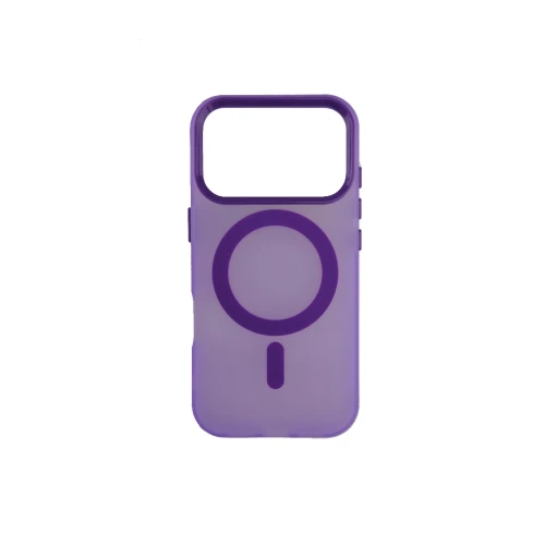 Silikonska futrola Magsafe FLURO COLOR Iphone 17 Pro Max LJUBIČASTA MOBILNI TELEFONI I TABLETI