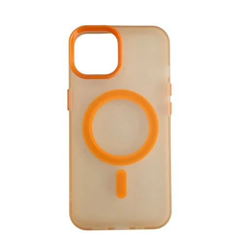 Silikonska futrola Magsafe FLURO COLOR Iphone 1314 NARANDŽASTA MOBILNI TELEFONI I TABLETI