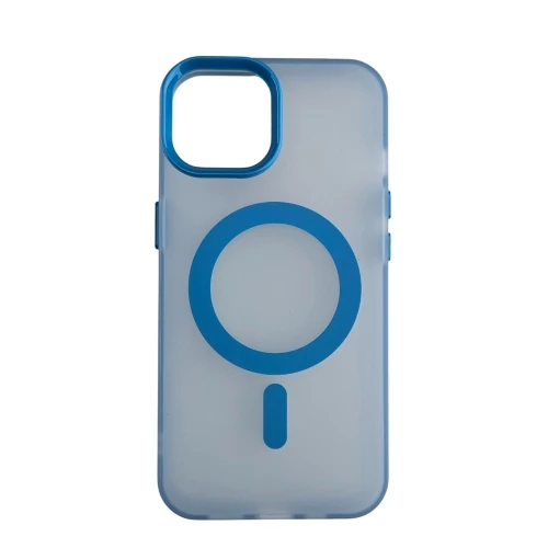 Silikonska futrola Magsafe FLURO COLOR Iphone 1314 PLAVA MOBILNI TELEFONI I TABLETI