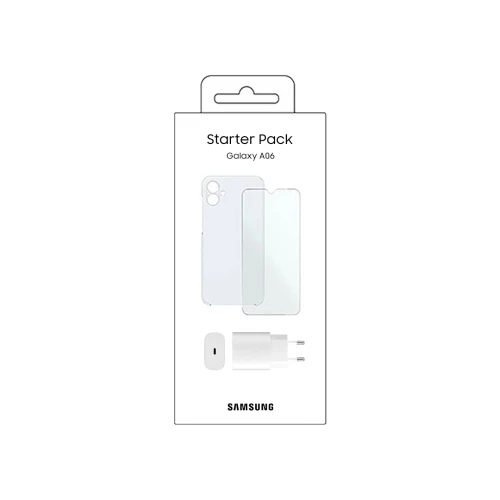 SAMSUNG original punjač 25W TA-800 beli +silikon A06 +staklo A06 MOBILNI TELEFONI I TABLETI