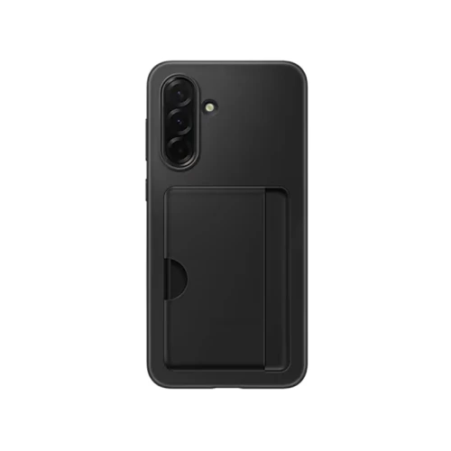 SAMSUNG silikonska futrola sa džepomcard slot Samsung A36 CRNA MOBILNI TELEFONI I TABLETI