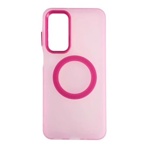 Silikonska futrola Magsafe FLURO COLOR Samsung A16 ROZE MOBILNI TELEFONI I TABLETI