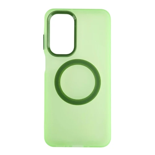 Silikonska futrola Magsafe FLURO COLOR Samsung A36 ZELENA MOBILNI TELEFONI I TABLETI